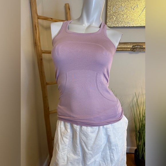 LULULEMON ATHLETICA Swiftly Tech Racerback Quicksand Mauve Size 4 - Picture 5 of 7